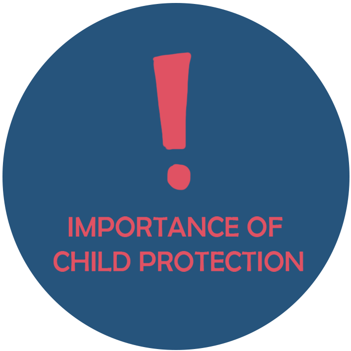 adult shielding child image